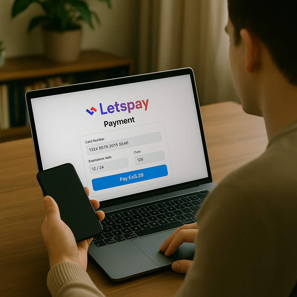 Merchant with payment device